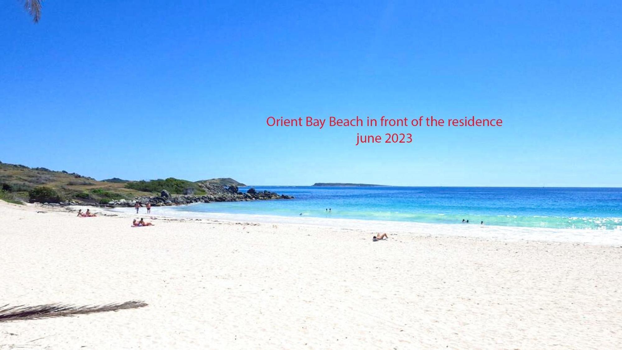 퀼드삭 Top Floor Unit 520 Ft2 - 48 M2 With Stunning Dominant View On Ocean, St Barth, Orient Bay 아파트 외부 사진